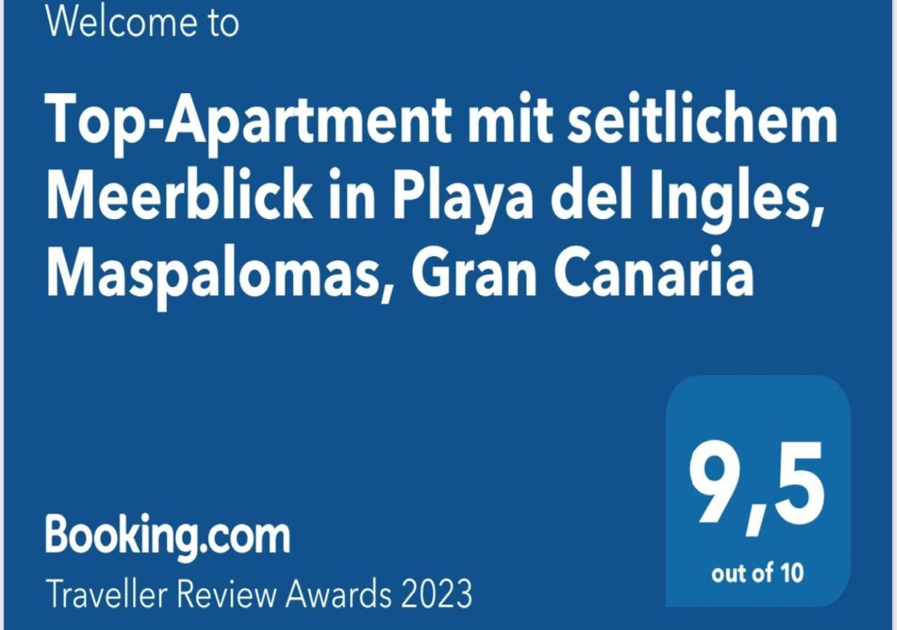 Top-Apartment, 4 Og, Seitlicher Meerblick, Mit 1 Schlafzimmer Im Herzen Von Playa Del Ingles , Gran Canaria Extérieur photo