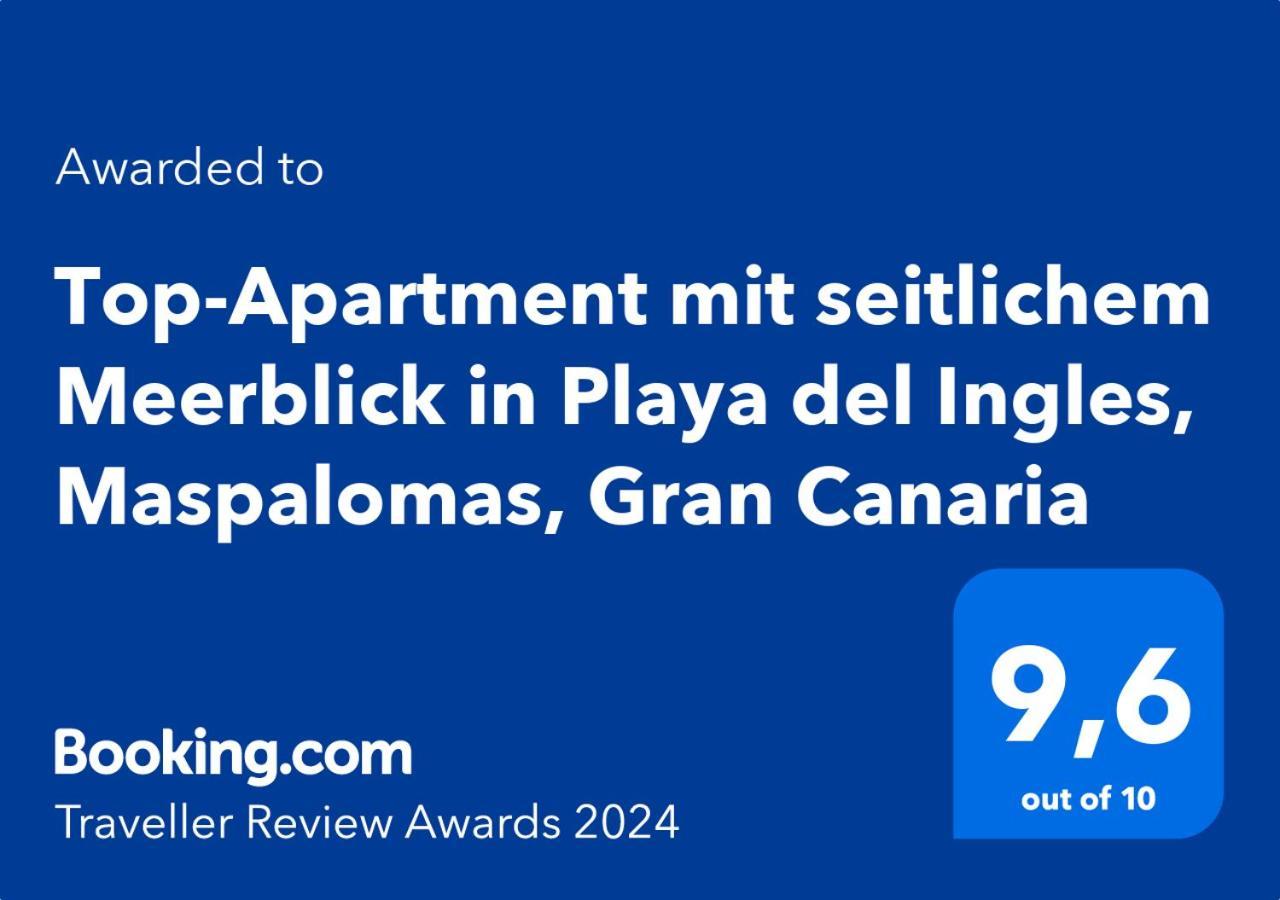 Top-Apartment, 4 Og, Seitlicher Meerblick, Mit 1 Schlafzimmer Im Herzen Von Playa Del Ingles , Gran Canaria Extérieur photo